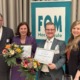 Innovationspreis 2026 - Preisverleihung: Prof. Dr. Gerald Mann, Prof. Dr. Kerstin Wolf, Prof. Dr. Alexander Lutz, Pia Strobl, M.Sc.